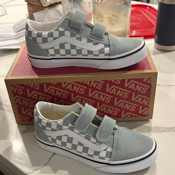 Vans Old Skool V pure grey color theory checkerboard - Picture 2 of 8